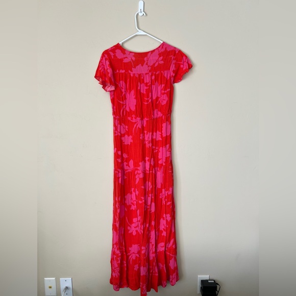 C+D+M Floral Tiered Maxi Dress - Picture 4 of 8